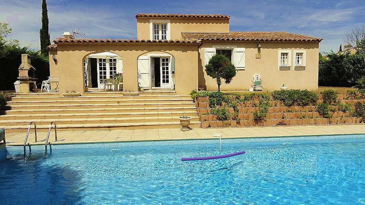 immobilier Grimaud Vente Villa vue mer et piscine Proche Plage - 145 m²