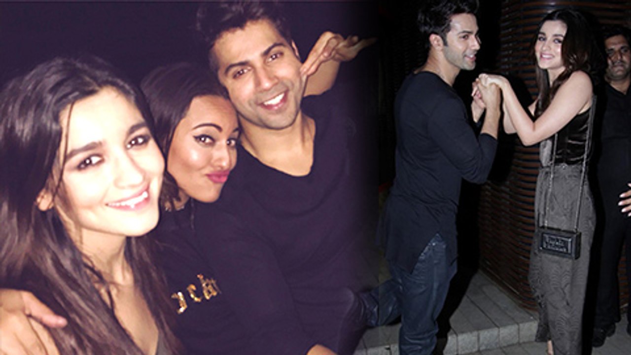 Alia Bhatt, Varun Dhawan, Sonakshi Sinha, Diljit Dosanjh Celebrate Badrinath Ki Dulhania Success