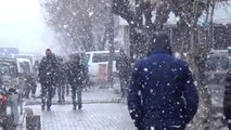 Mart Aynın Ortasında Muş'ta Lapa Lapa Kar Yağdı