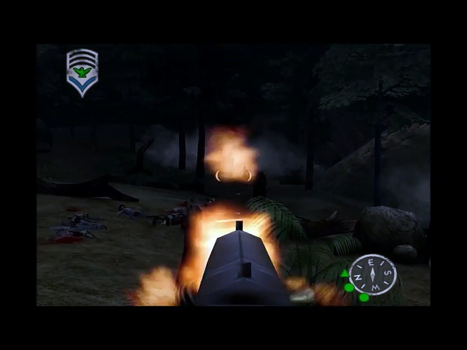 Shellshock  Nam '67  Walkthrough on Hard - Mission 4 - Nightwatch