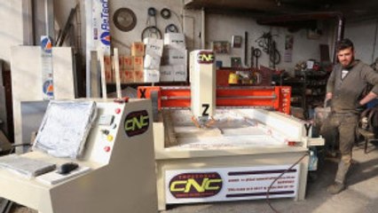 Kendi CNC Tezgahını Üreten Esnaf, Yoğun Talep Alıyor