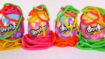 Shopkins Easter Eggs * Play Doh Surprise Egg Shopkin Toys * Huevos Sorpresa