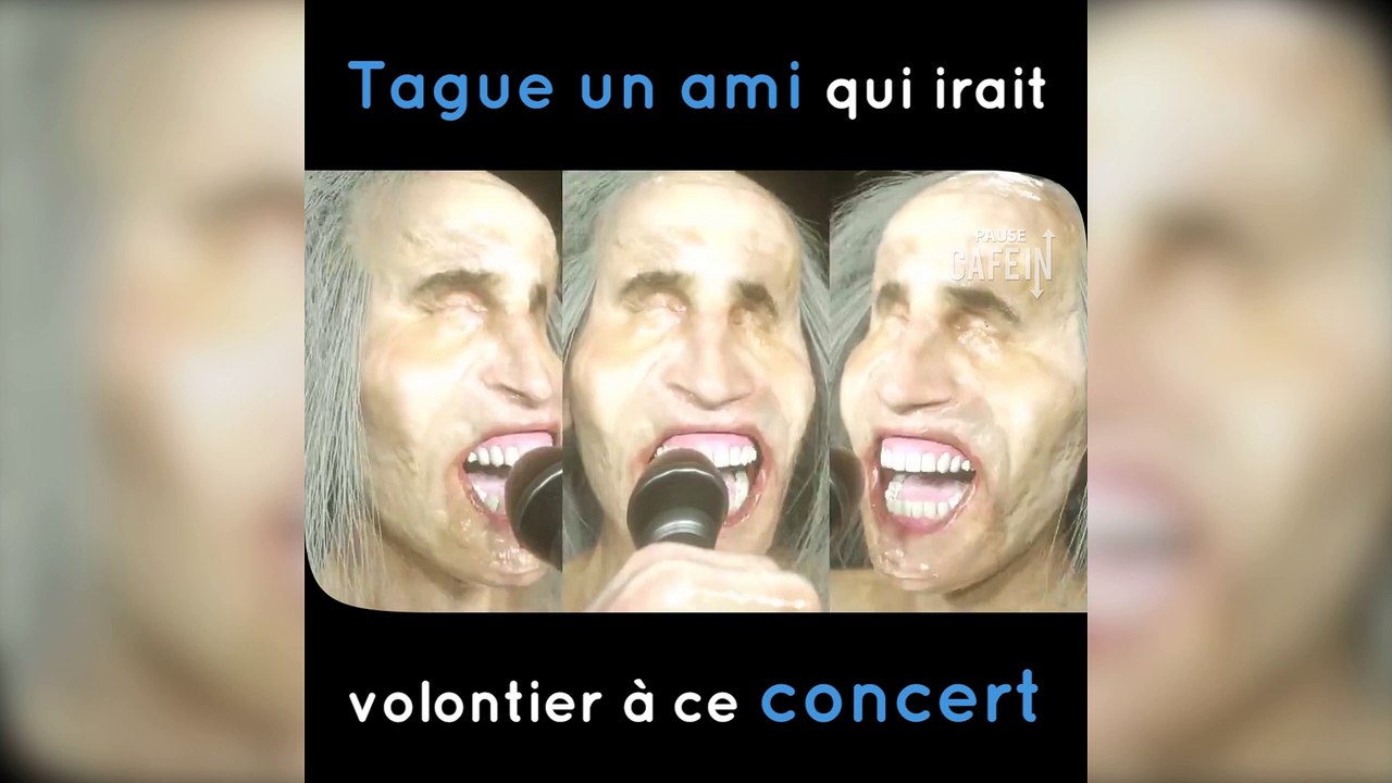 Un concert de musique en 3D très dérangeant