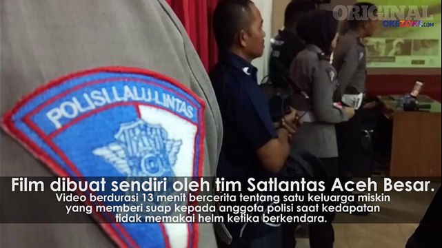 Operasi Simpatik, Satlantas Aceh Besar Putar Film Suap