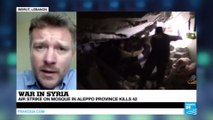 Syria: Assad's Air Force shoots down Israeli jet after raids hit 'military target' near Palmyra