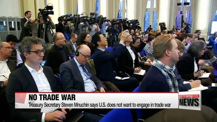 Mnuchin says U.S. does not want to engage in trade war