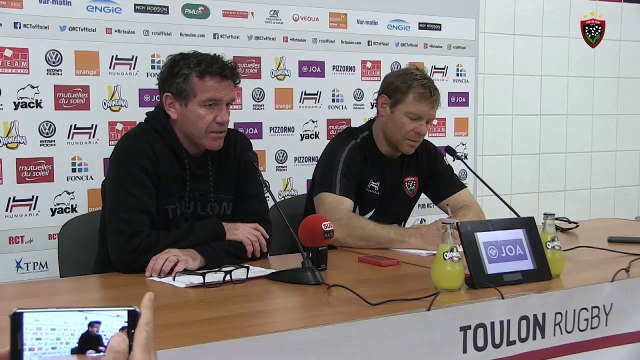 Avant-match Grenoble/Toulon : Mike Ford