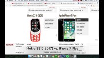 NEW Nokia 3310 vs. iPhone 7 Plus!