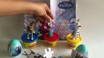 GIANT ELSA Surprise Egg Play Doh - Disney Frozen MLP Little Kingdom Mystery Minis Toys & D