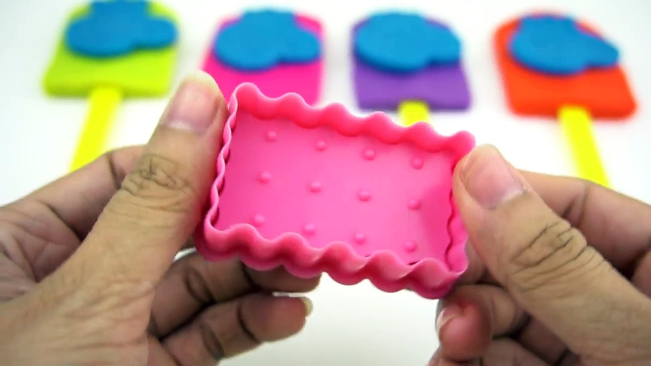 LeaRn ColoRS PLAY DOH Modeling Peppa Pig Ice Cream ! - PEPPA PIG em Português 2017 Episódios-JpOlR6E3mfY