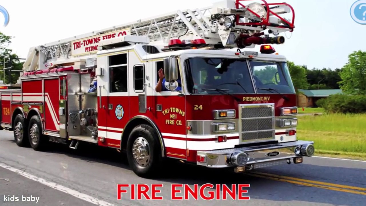 Обучение видео легковые автомобили для Дети Транспорт звуки имен и звуки из транспортных средств