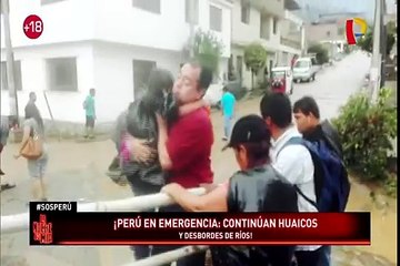 Скачать видео: Huaicos e inundaciones continúan azotando diversas zonas del país