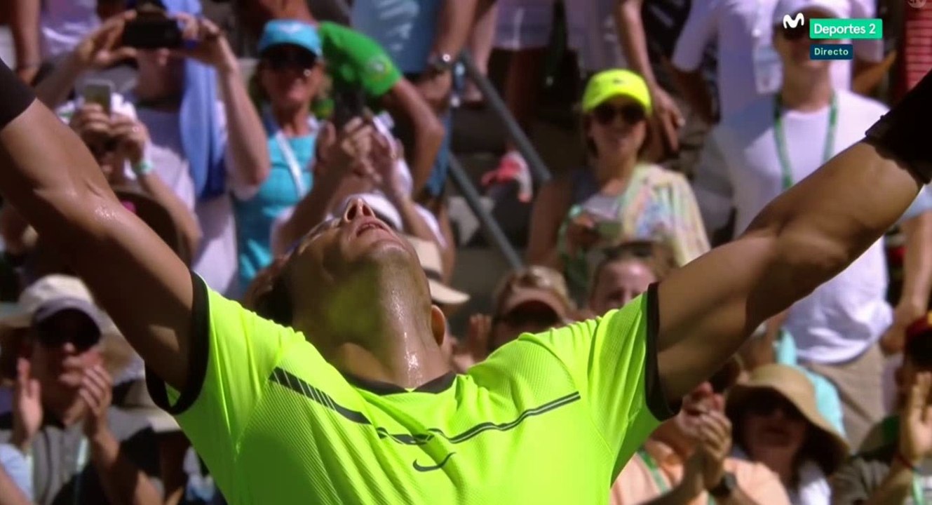 IW'17 R3 Rafael Nadal v Fernando Verdasco / LAST GAME