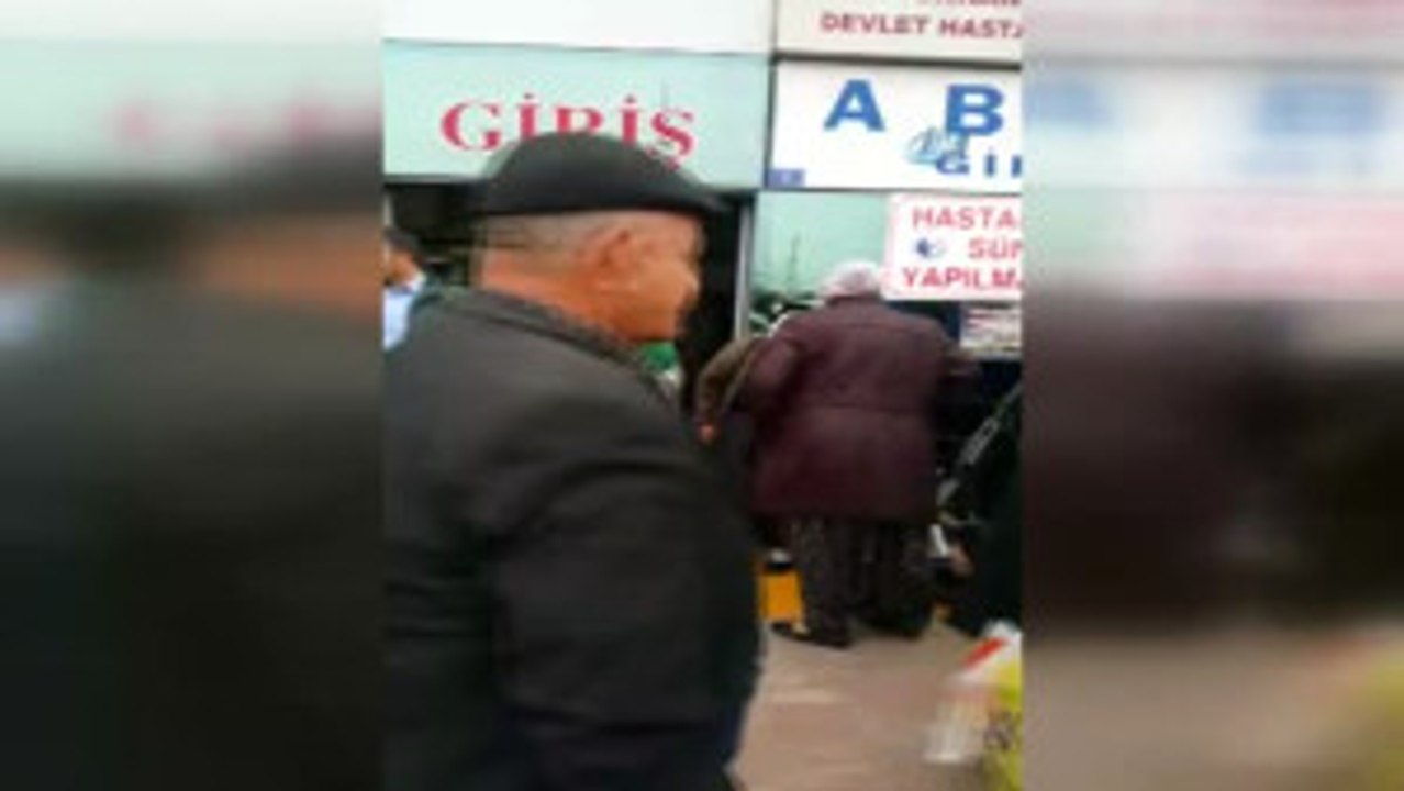 Afyon Devlet Hastanesi'nde Yangın Paniği