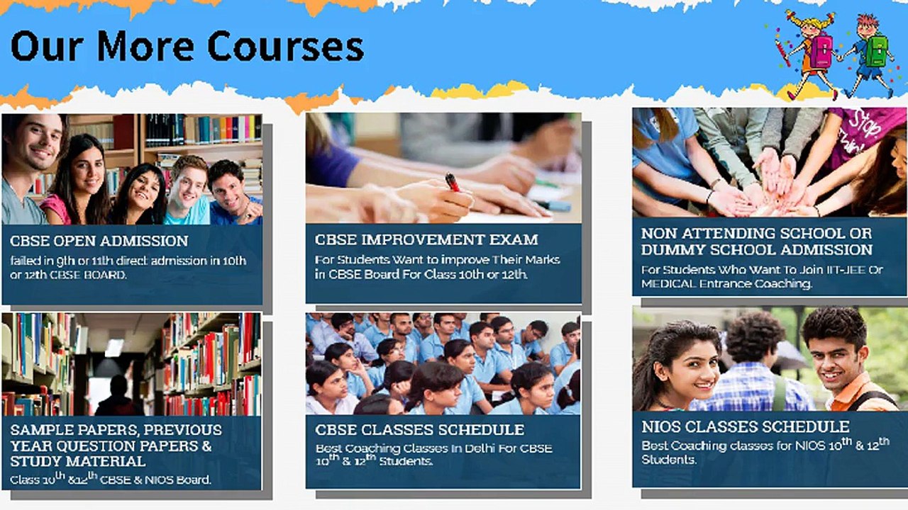 NIOS Delhi 2017 Online Admission in Class 10th for 8th, 9th Failed Students | Kapoor Study Circle