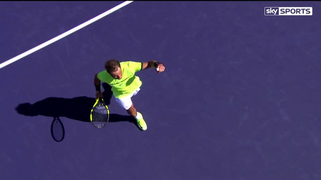 IW'17 R3 Rafael Nadal v Fernando Verdasco / Highlights