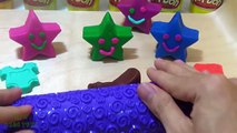 Learn Colours With Play Doh Stars Smiley Face Fun for Kids * Play Dough Art * Creative For