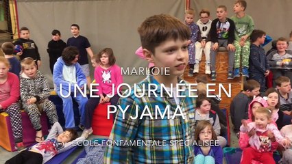 Marloie: une journée en pyjama à l'école spécialisée