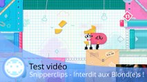 Test vidéo - Snipperclips (Jeu Interdit aux Blondes et Blonds !)