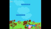 PEPPA PIG JUMP SO HIGH! - jump on the platforms - PEPPA PIG FUN
