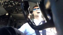 Ce pilote de ligne se filme en plein atterrissage par vent de travers