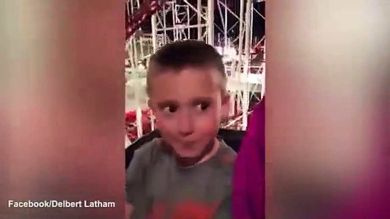 Il sauve la vie de son fils dans les montagnes russes - Ceinture qui lache