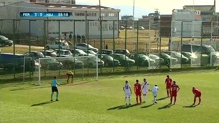 Edison Kqiku Penalty Goal HD - KF Feronikeli 3-1 KF Hajvalia 17.03.2017 HD