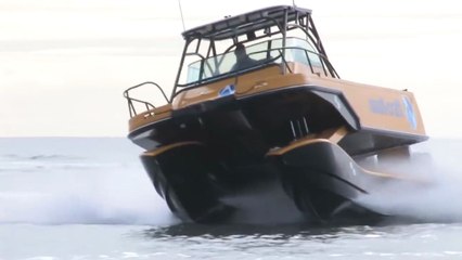 Bateau à suspensions