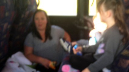 Eating On The Blackpool Coach