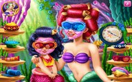 Disney Princess Mermaid Ariel Mommy Real Makeover Dress Up Game Online