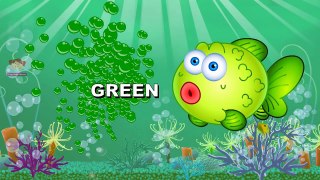 Learn Colors with Color Fishes For Children, Teach Colours, Baby Kids Learning Videos by B