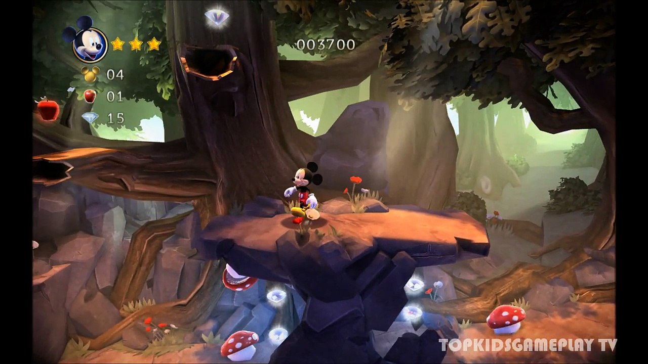 Микки мышь здание клуба Замок из иллюзия английский полный часть 2. дисней игра для Дети