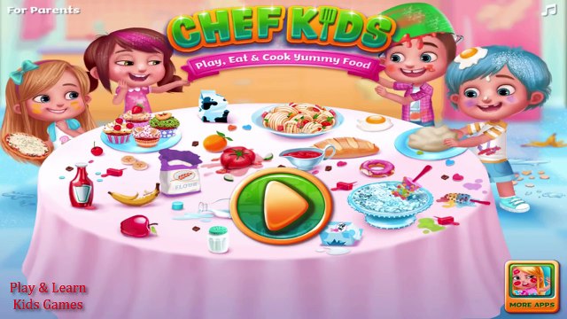 Дети Готовка весело Игры Дети кухня Узнайте Создание играть Дети! ребенок приготовления пищи! есть
