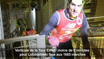 Verticale de la Tour Eiffel: Moins de 8 minutes pour Lobodzinski