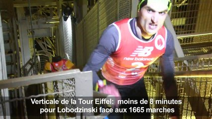 Verticale de la Tour Eiffel: Moins de 8 minutes pour Lobodzinski