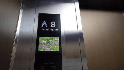 (液晶搭載・敷居注目)SECエレベーター　新橋駅付近某ビル