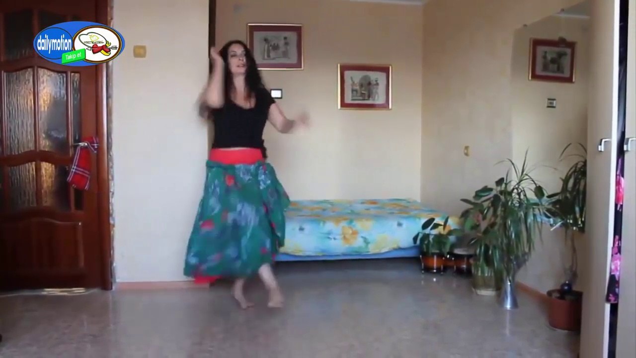 Kızdan muhteşem kafkas dansı