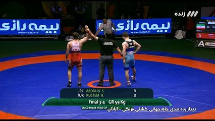 خلاصه کشتی ایران 7_1 ترکیه ( جام جهانی کشتی فرنگی)