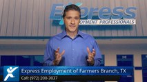 Express Employment Professionals of Farmers Branch, TX |Amazing Five Star Review by Christy J.