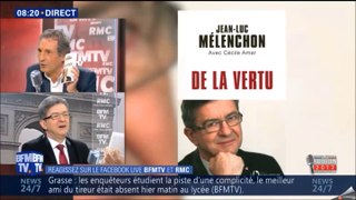 Jean-Luc Mélenchon face à Jean-Jacques Bourdin sur BFMTV le 17/03/2017