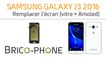 Samsung Galaxy J3 2016 : comment changer l'écran (vitre + Amoled)