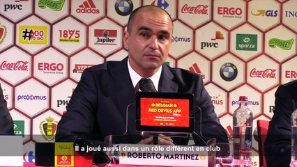 Roberto Martinez: "Radja y est pour quelque chose dans les victoires de la Roma"