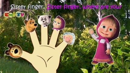 Finger Family Compilation l Nursery Rhymes l Masha and The Bear, Mickey Mouse, Frozen and