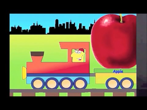 В фрукты поезд обучение фрукты для Дети