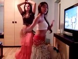 So Nice Bally dance - New cute girls dance in room, amazing dance Two Beautiful Girls