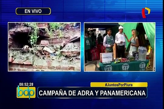 Juntos por Piura: continúan llegando donaciones en apoyo de familias damnificadas