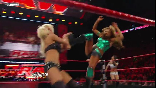 Eve, Kelly Kelly & Gail Kim vs. Maryse, Alicia & Katie Lea