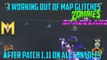 Zombies In Spaceland Glitches - 3 WORKING Out Of Map Glitches AFTER 1.11 
