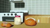 Hot Cross Buns Nursery Rhyme With Lyrics - Cartoon Animation Rhymes & Songs for Children