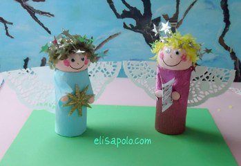 DIY, Manualidades para Navidad, Cómo hacer un Angel, Christmas Angel